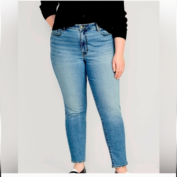Old Navy Pants - NWT  - Old Navy High-Rise O.G. Straight Ankle Jeans Sz 30 (5x)